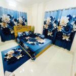 Water Proof China Premium 3D Design Bed Sheet King Size (7.8ft/6.8ft ) - Image 2