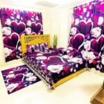 Water Proof China Premium 3D Design Bed Sheet King Size (7.8ft/6.8ft ) - Image 2
